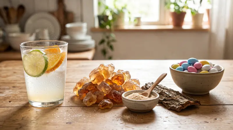 Gummi arabicum für Getränke und Süßwaren