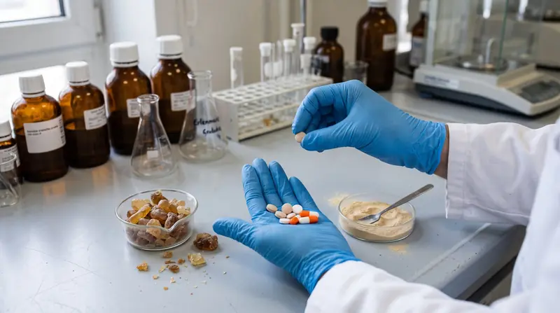 Gummi arabicum in der pharmazeutischen Formulierung